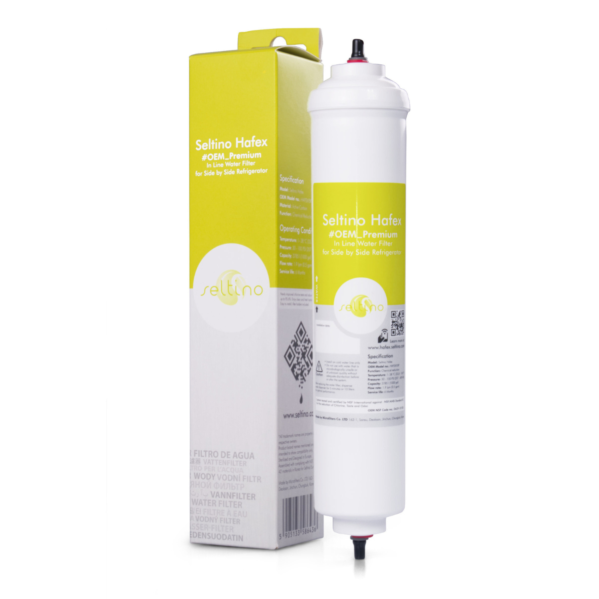 Seltino Hafex Wasserfilter – Ersatz für Samsung DA29-10105J