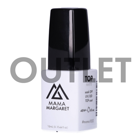 #mama1052_OUTLET TOP MATTE transparentny top coat 10 ml