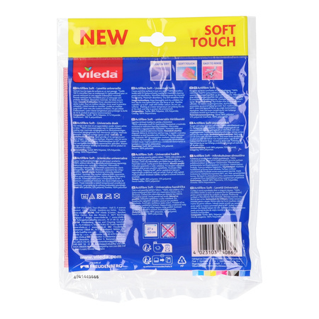 Łososiowa Ściereczka Vileda ACTIFIBRE Soft 1 szt. 27 × 32 cm 