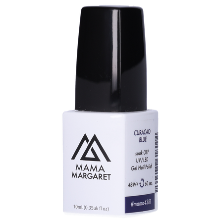 #mama4381 lakier hybrydowy 10 ml CURACAO BLUE