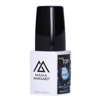 #mama1114 MAGIC TOP GALAXY brokatowy top coat hybrydowy 10 ml