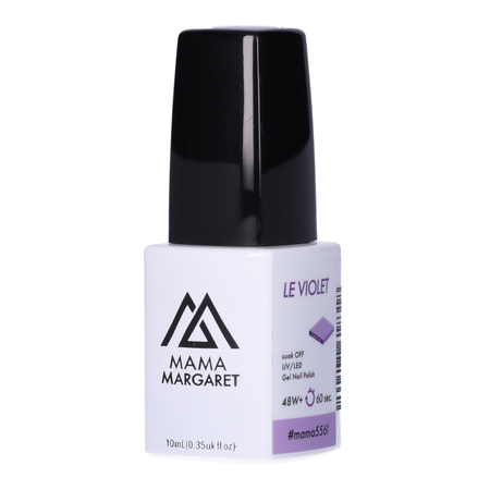 #mama5561 lakier hybrydowy witrażowy 10 ml LE VIOLET