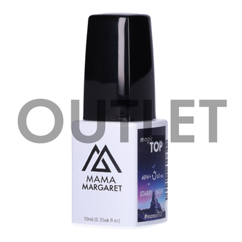 #mama1113_OUTLET MAGIC TOP STARRY NIGHT brokatowy top coat hybrydowy 10 ml